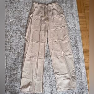 Elegant Tan Women's Swim Coverup Pants